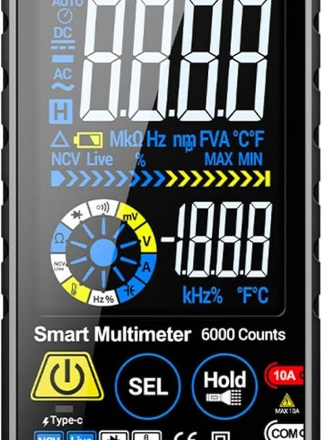 Digital Multimeter Pocket Size for Electrical Testing Education On Site Maintenance - Image 1